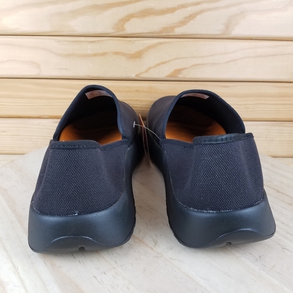 Soft Science Drift Canvas 14 US Black Slip-on Lightweight Boat Shoe Loafers NEW - Picture 12 of 16